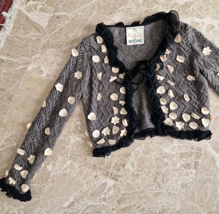 Cardigan Moschino archivio vintage - immagine 13