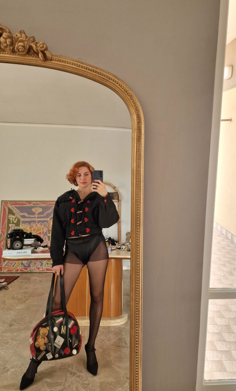 Moschino vintage montgomery jacket