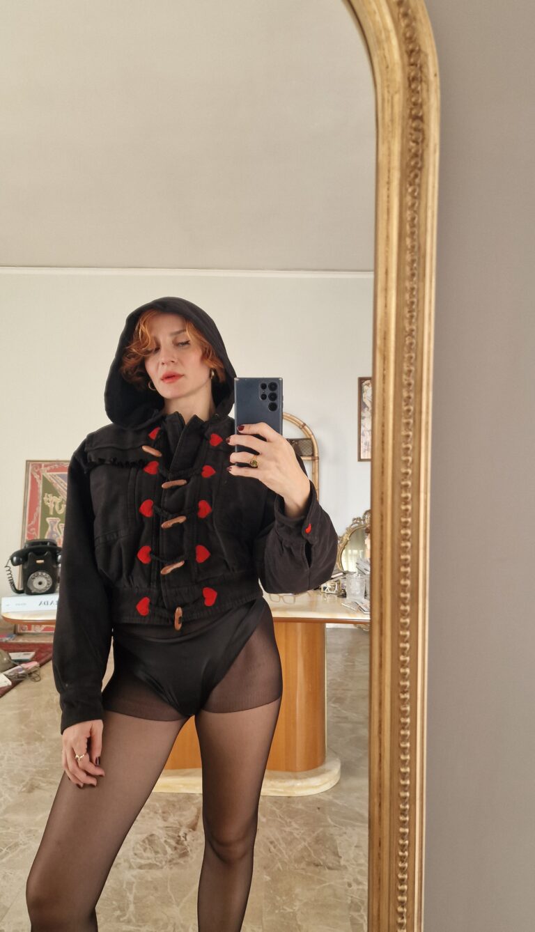 Moschino vintage montgomery jacket - immagine 11