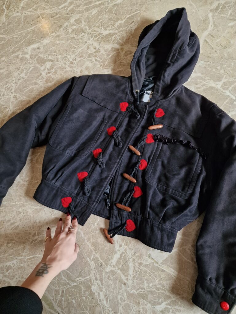 Moschino vintage montgomery jacket - immagine 8