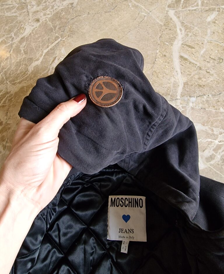 Moschino vintage montgomery jacket - immagine 5