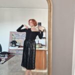 Gonna paillettes sartoriale