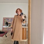 Cappotto vintage by Burberry's in Puro Cashmere cammello