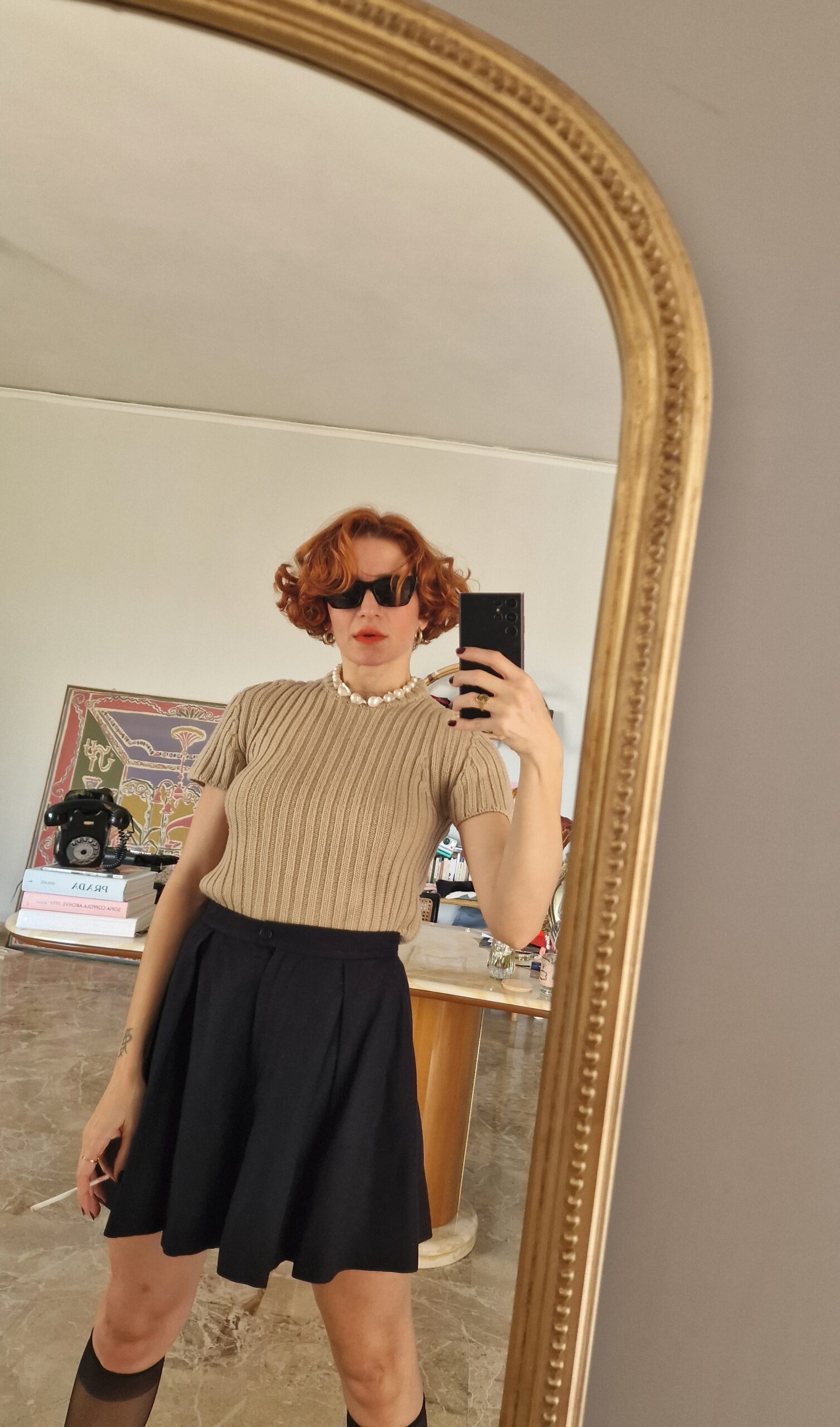 Maglioncino by FENDI in 100% Pura lana a coste