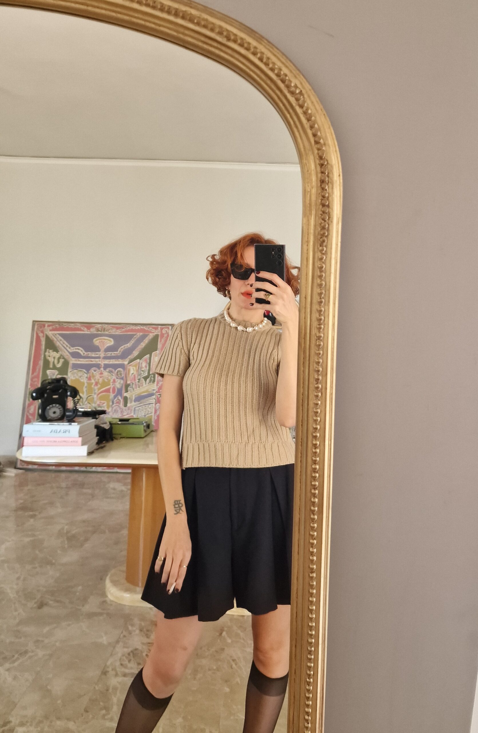 Maglioncino by FENDI in 100% Pura lana a coste - immagine 3