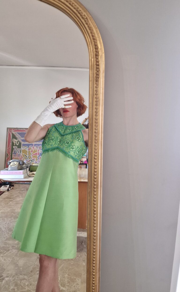 Autentico abito vintage Sartoriale anni 60 - immagine 2