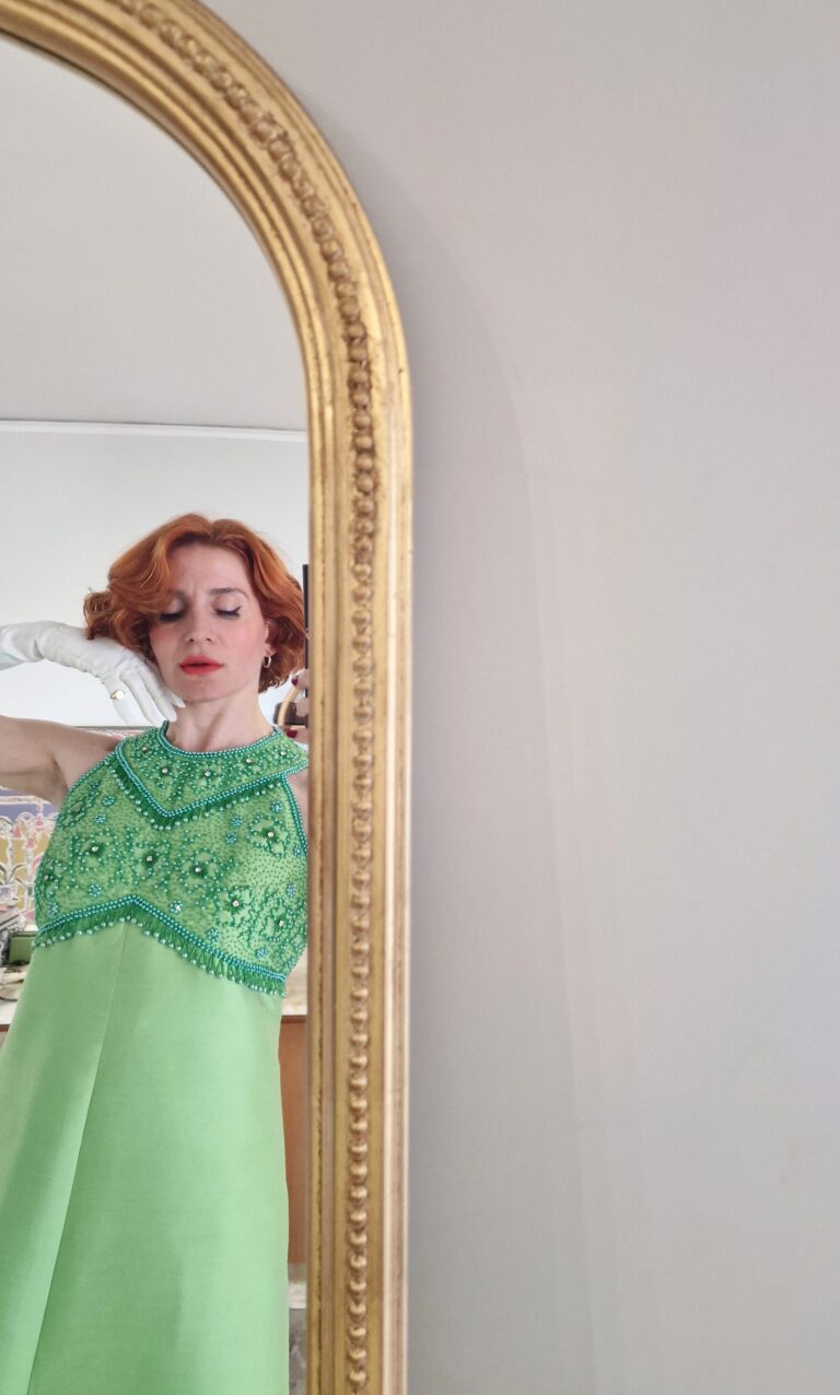 Autentico abito vintage Sartoriale anni 60 - immagine 3