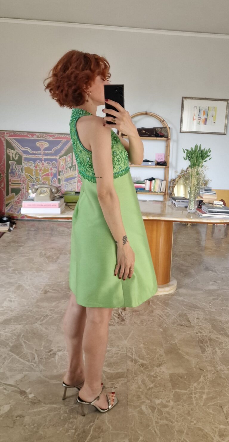 Autentico abito vintage Sartoriale anni 60 - immagine 8