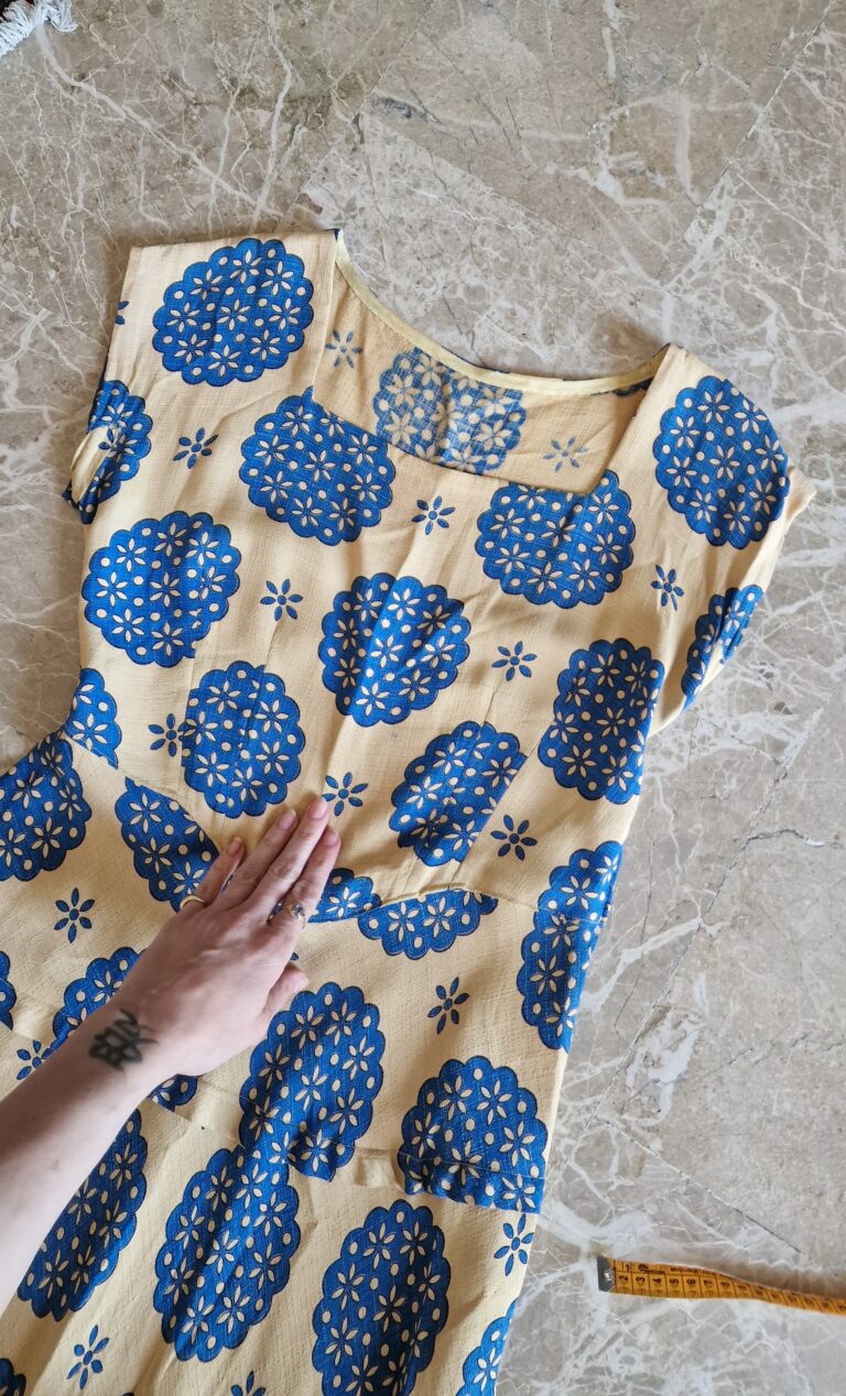 Autentico abito vintage Sartoriale anni 50 - immagine 20