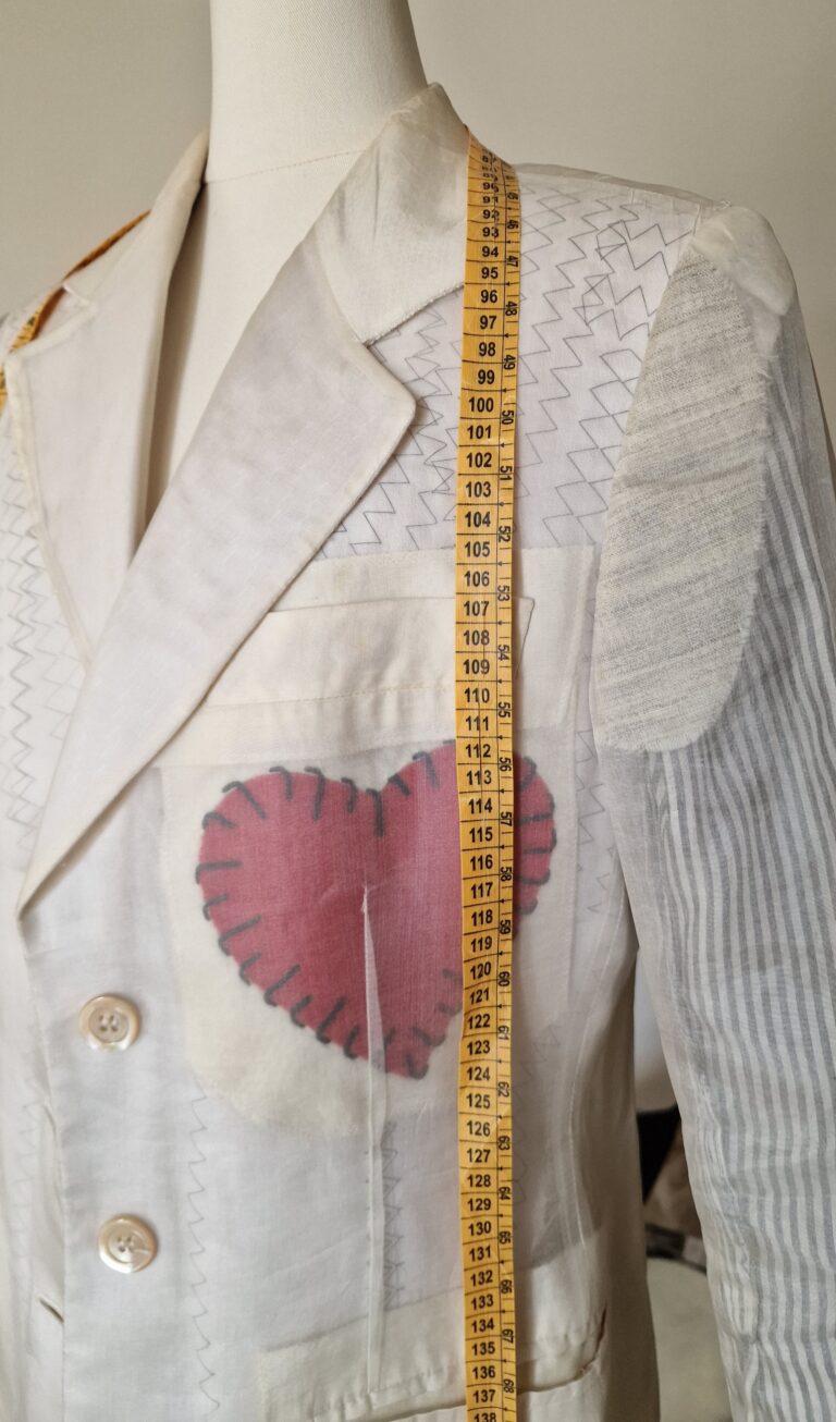 Giacca vintage Moschino Couture anni 80 in organza - immagine 6