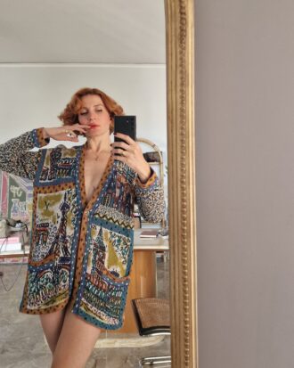 Cardigan vintage d'archivio anni 70 by MISSONI