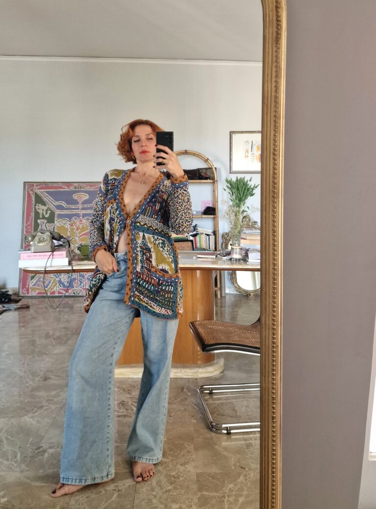 Cardigan vintage d'archivio anni 70 by MISSONI - immagine 3