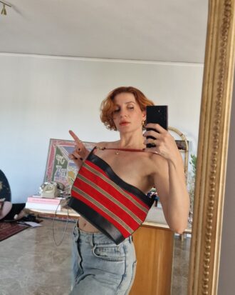 Borsa secchiello vintage prototipo unico by MOSCHINO