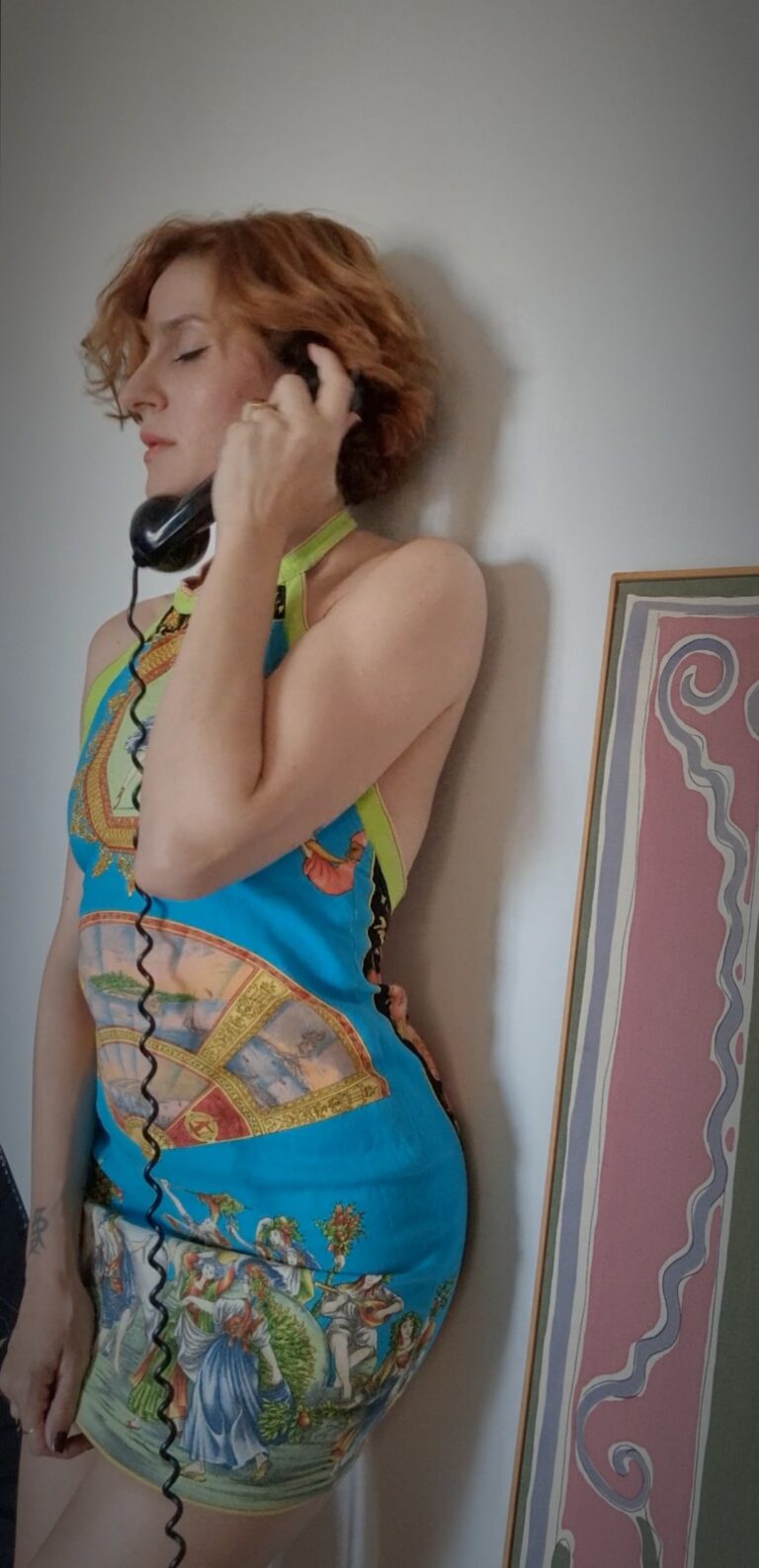 Versace vintage dress d'archivio "Paro a Disparo" - immagine 6