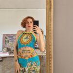 Versace vintage dress d'archivio "Paro a Disparo"