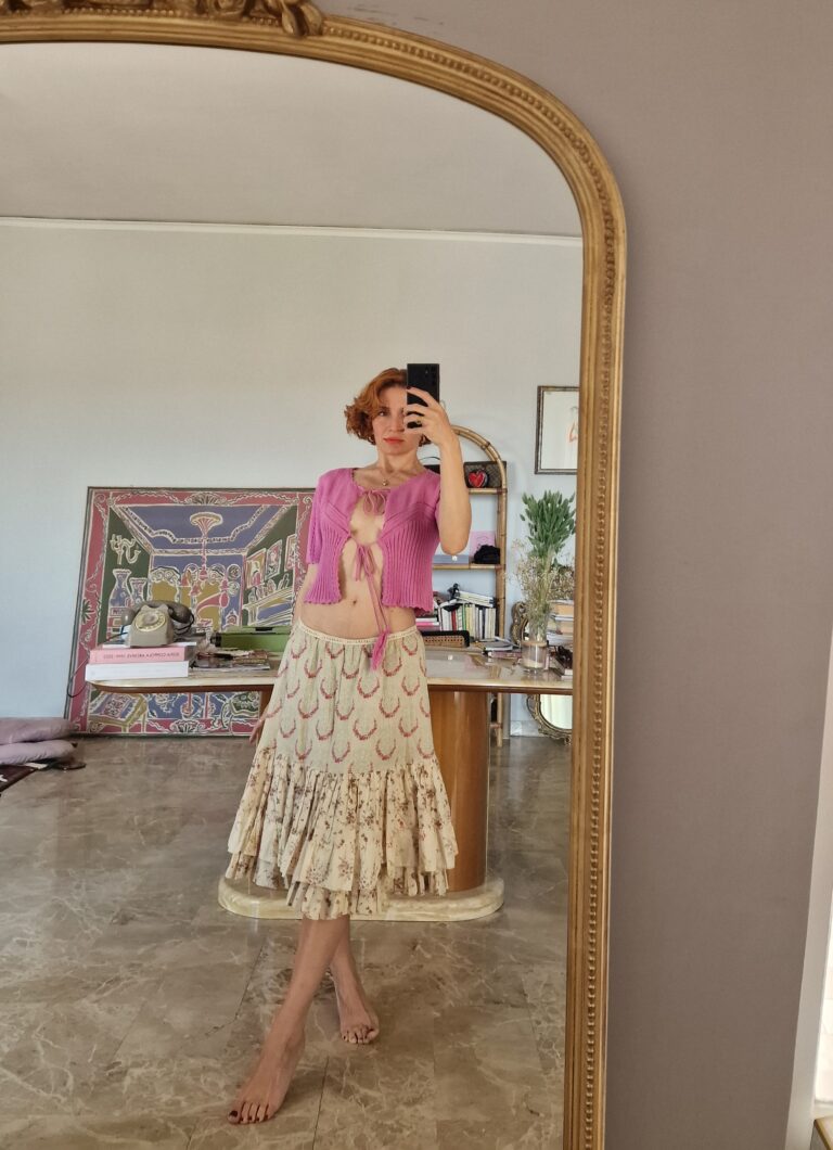 Gonna bohemien a balze by Isola Marras di Antonio Marras