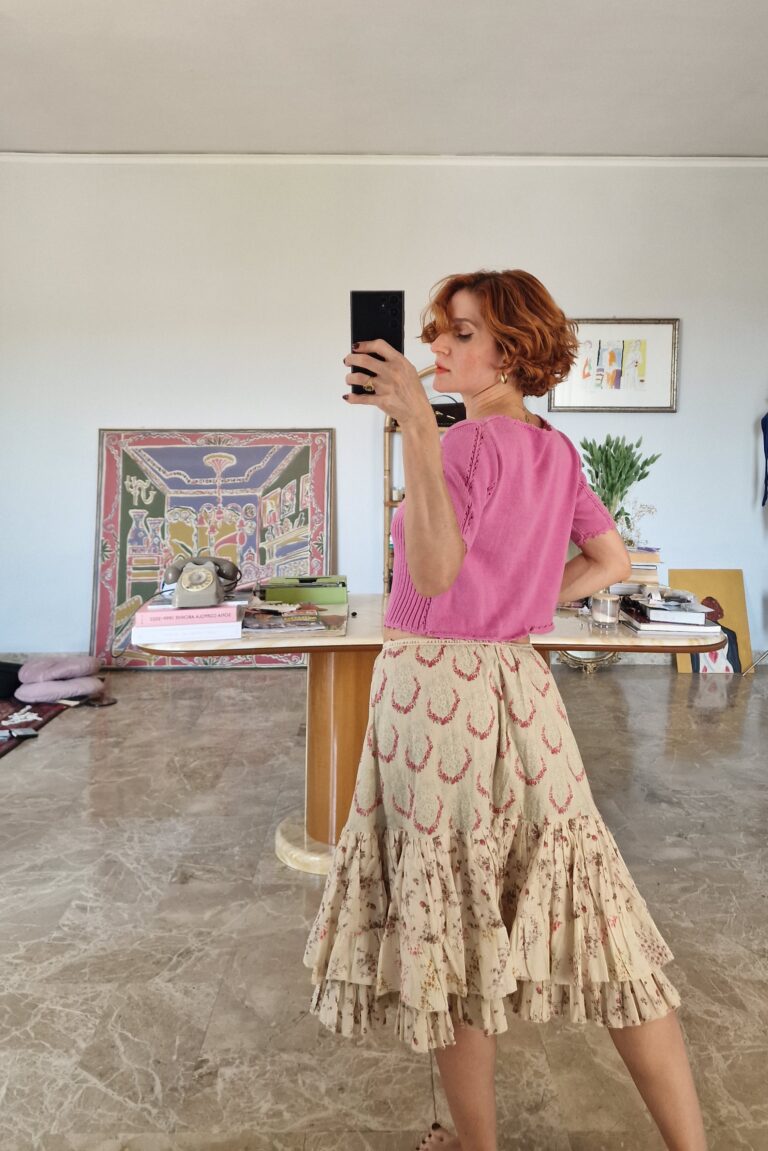 Gonna bohemien a balze by Isola Marras di Antonio Marras - immagine 4