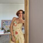 Abito vintage anni 90 in Pura Seta floral print tg 40