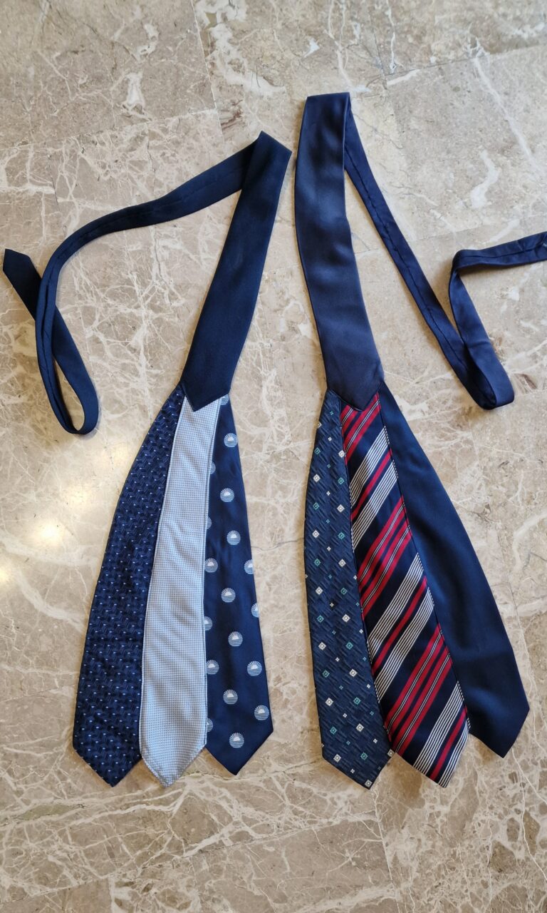 Top sartoriale con cravatte da uomo - immagine 4