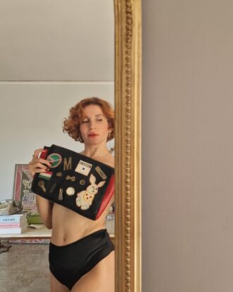 Clutch Moschino vintage 1993 d'archivio