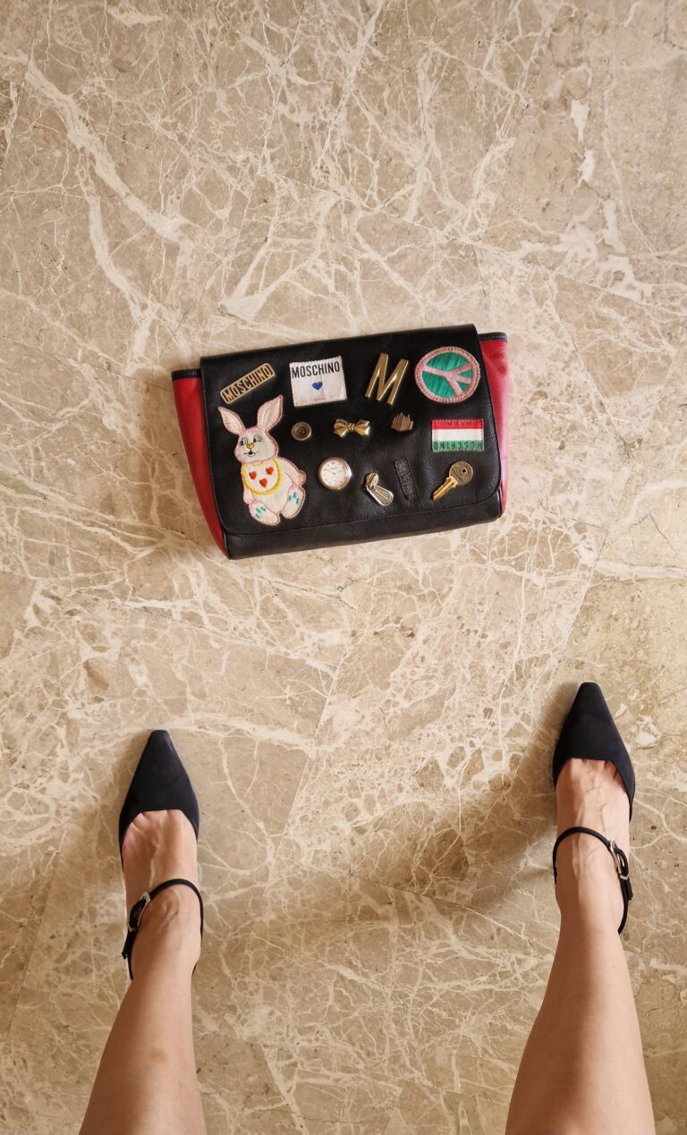 Clutch Moschino vintage 1993 d'archivio - immagine 3