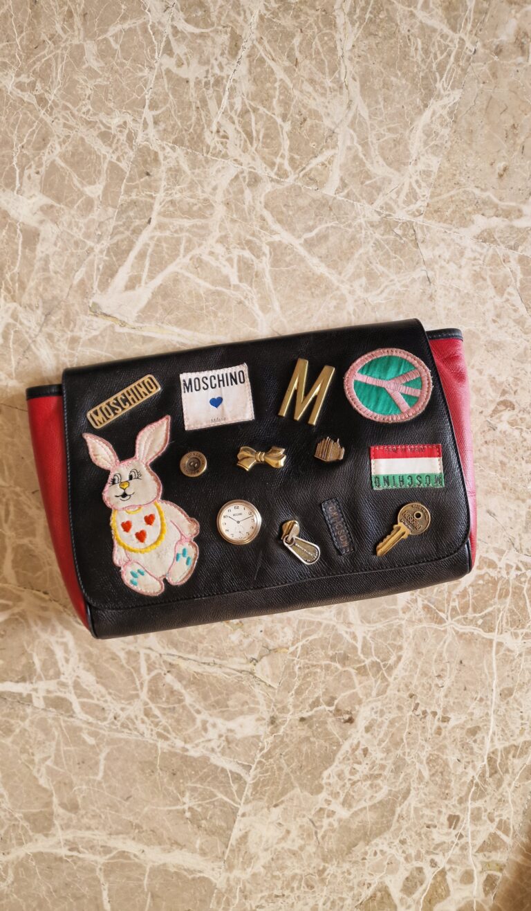 Clutch Moschino vintage 1993 d'archivio - immagine 4