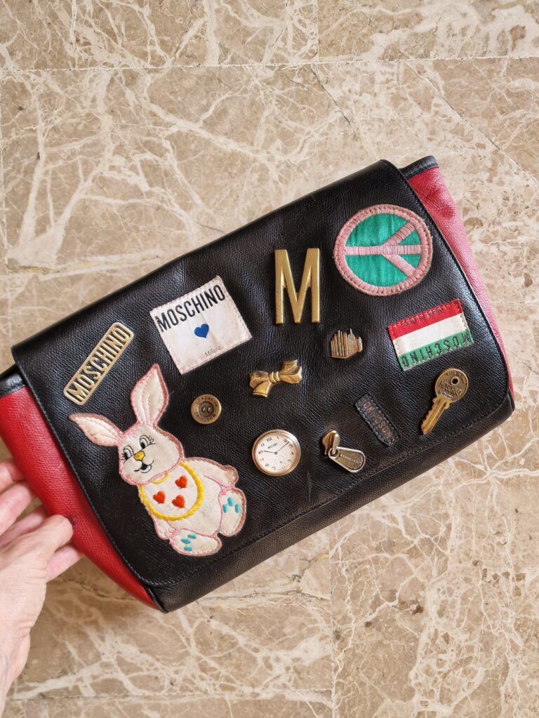 Clutch Moschino vintage 1993 d'archivio - immagine 5
