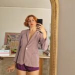 Giacca vintage by Les Copains in 100% Seta