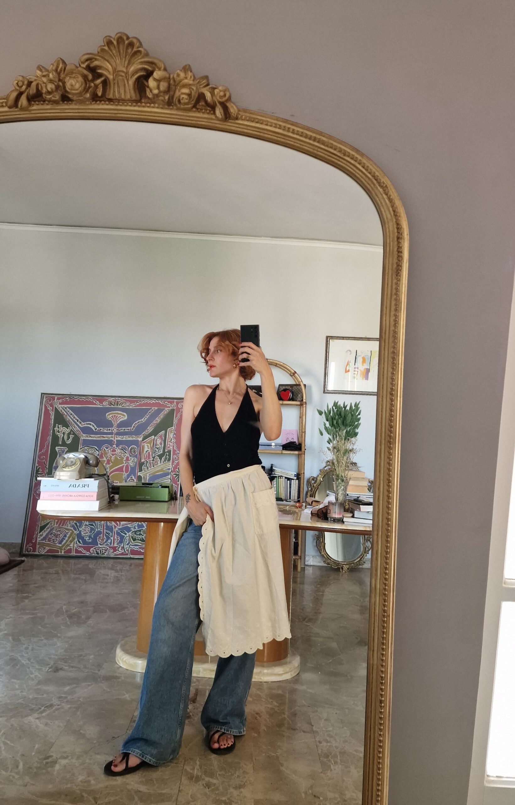 Gonna vintage portafoglio in Puro cotone - immagine 5