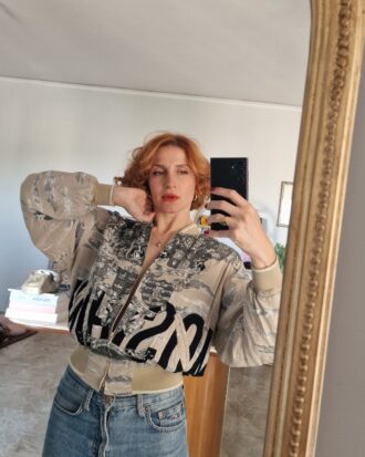 Iconico Bomber vintage archivio anni 90 by Moschino