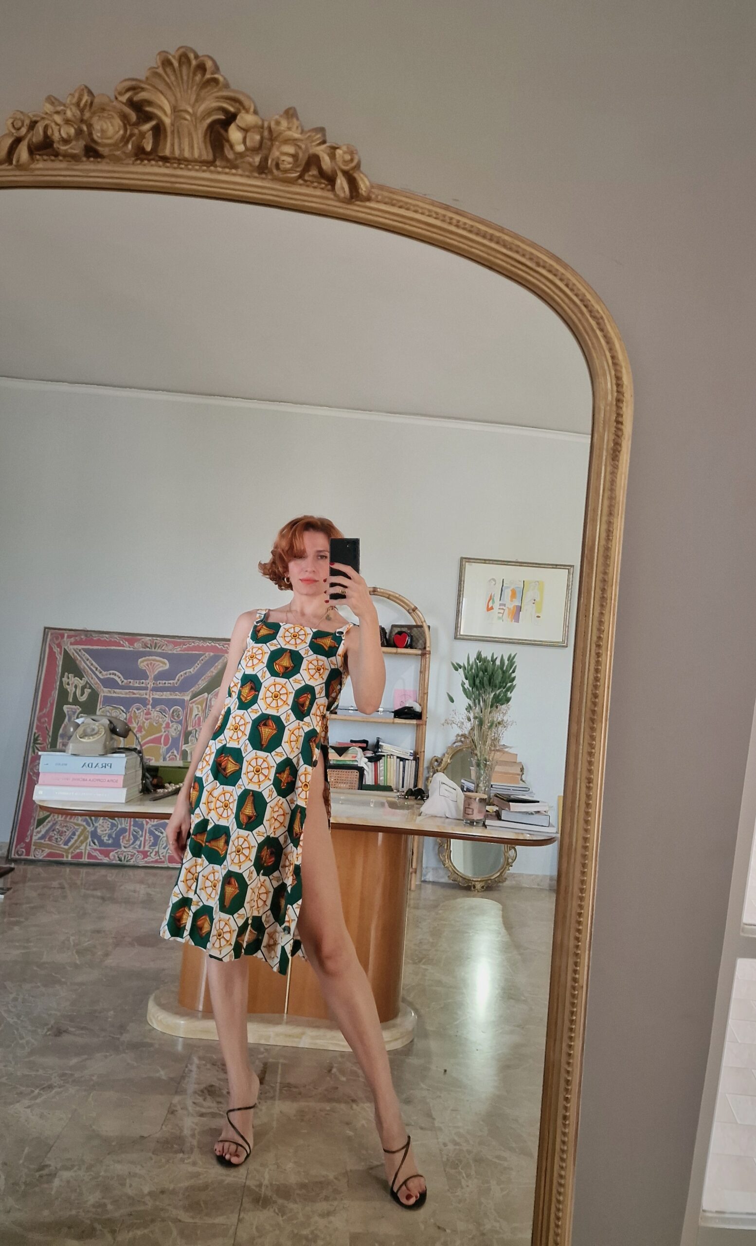 Abito vintage Sartoriale anni 60 in lino