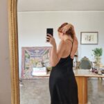 Black minimal dress by T Alexander Wang
