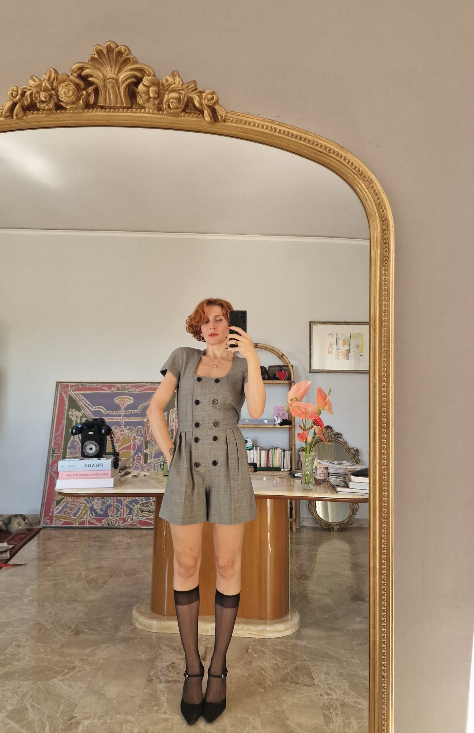 Tutina vintage in Pura lana by Escada