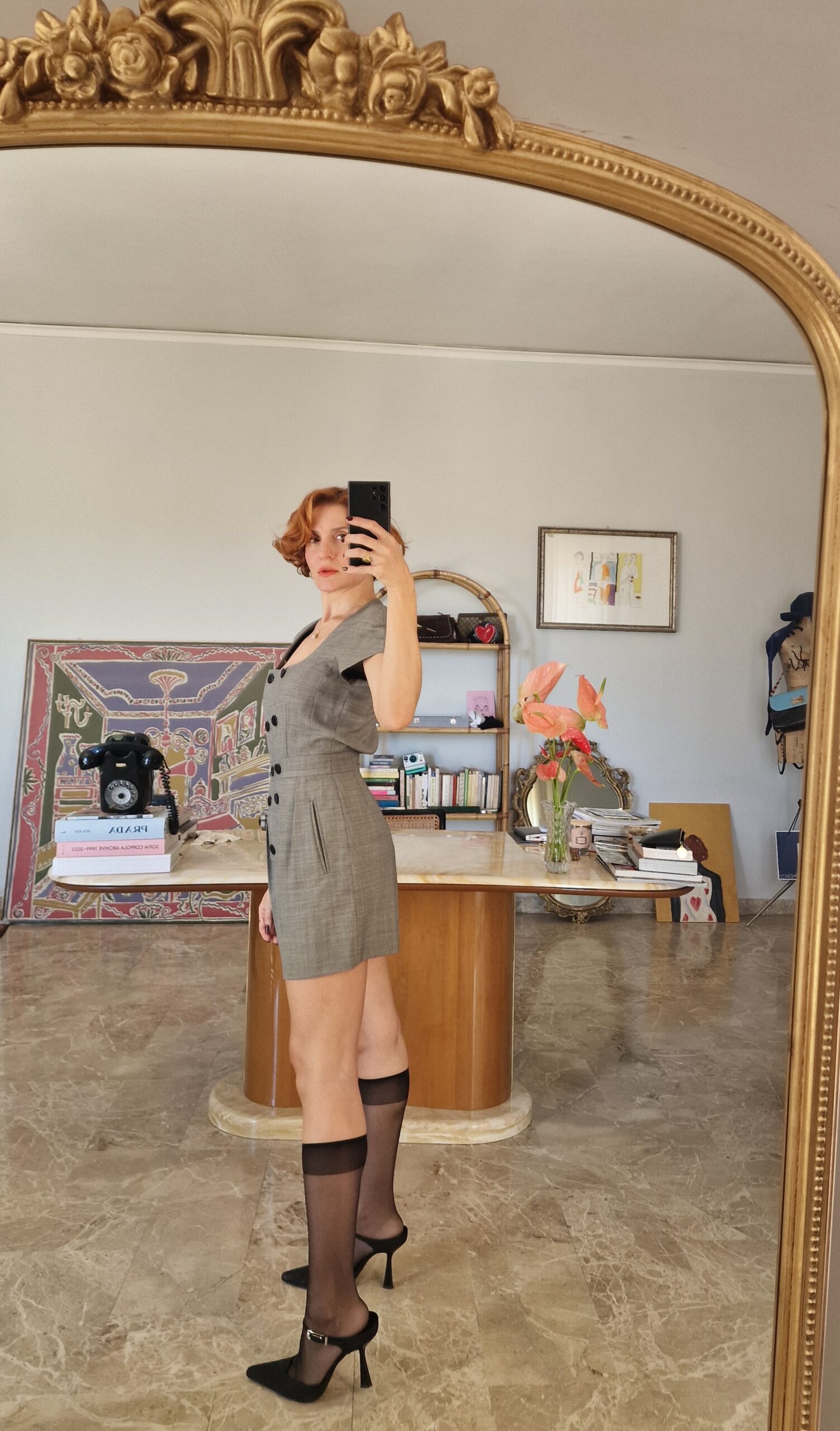 Tutina vintage in Pura lana by Escada - immagine 4