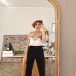 Pantaloni in pregiato velluto sartoriali
