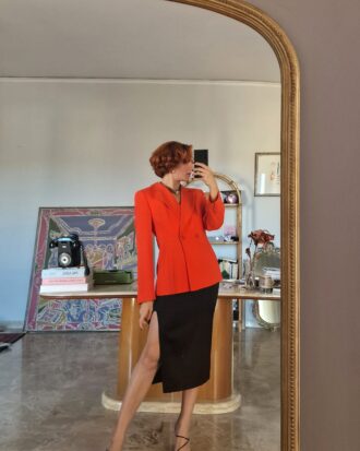 Giacca arancio vintage by Giorgio Armani prima linea