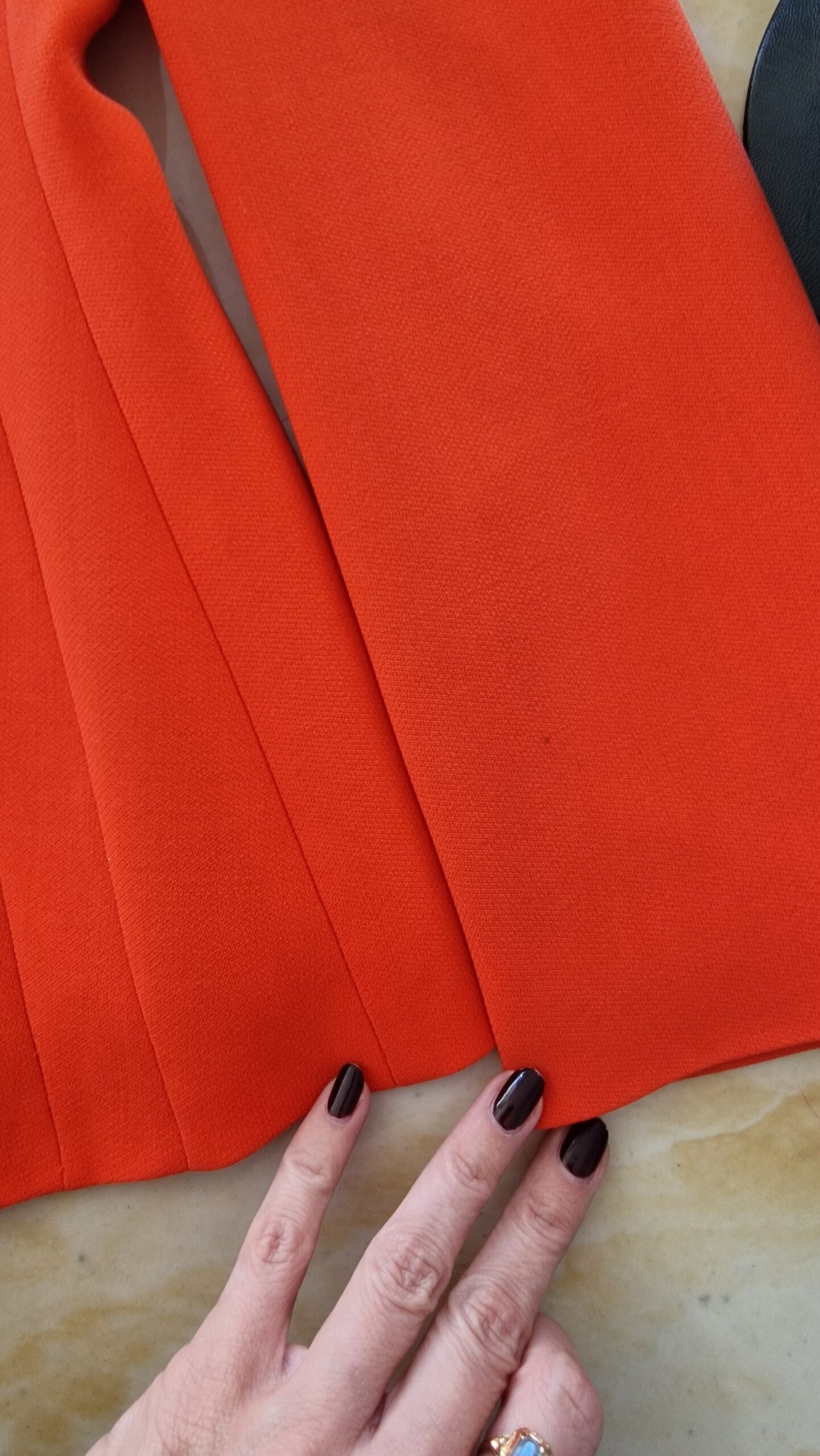 Giacca arancio vintage by Giorgio Armani prima linea - immagine 9
