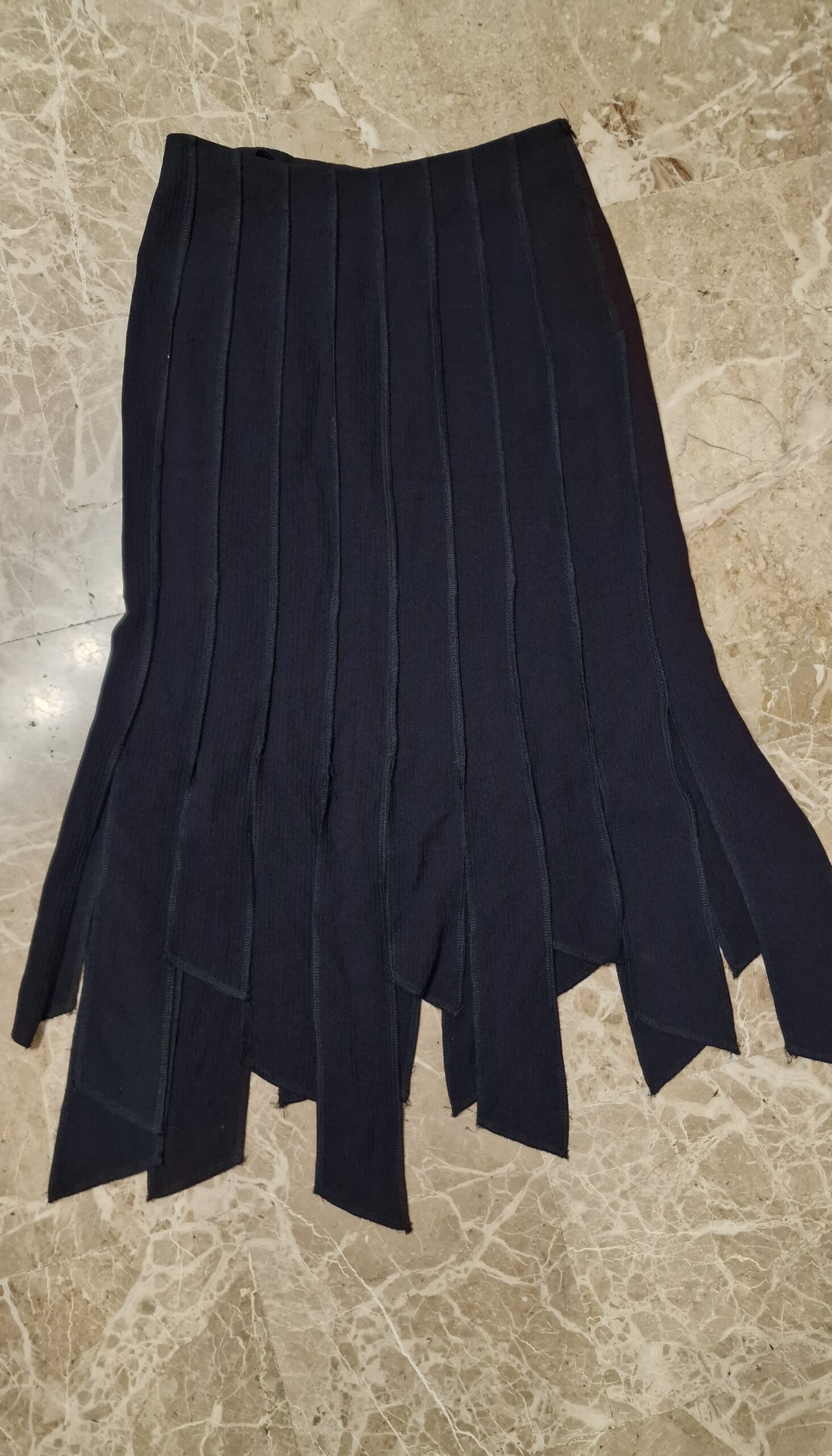Tailleur vintage witch style by Moschino in lana blu - immagine 14