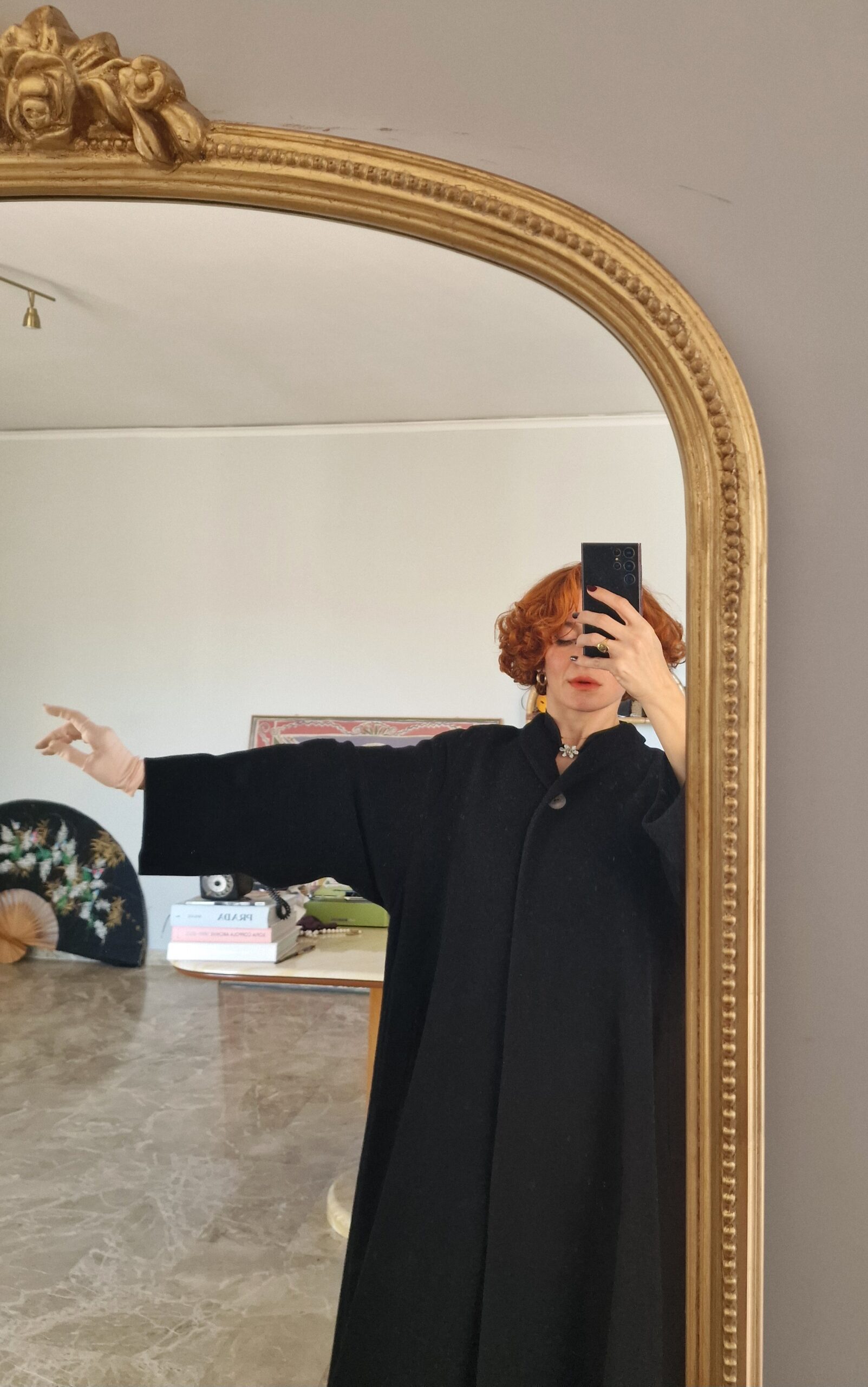 Ode all'imperfezione :Byblos archive vintage plissé coat Pura Lana - immagine 7