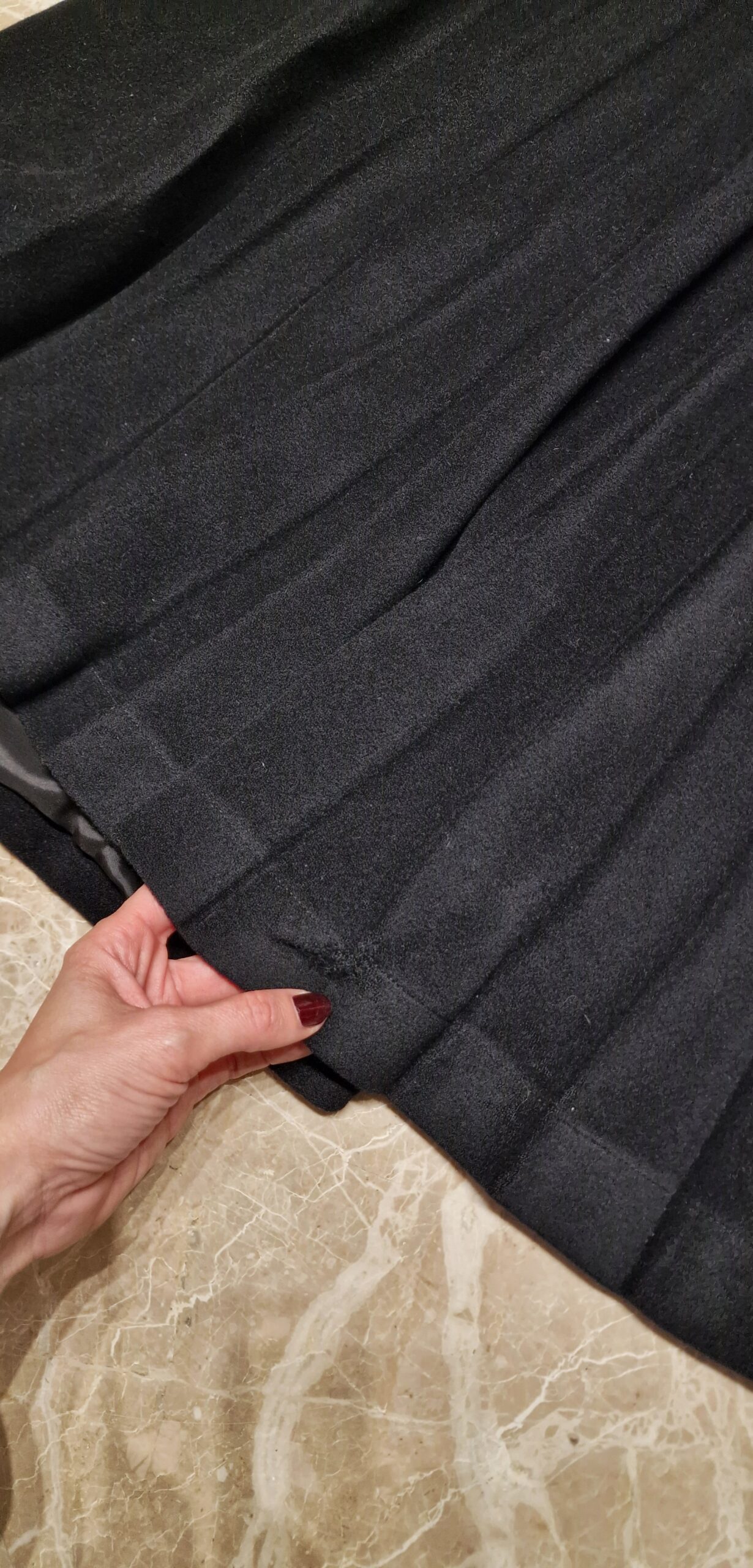 Ode all'imperfezione :Byblos archive vintage plissé coat Pura Lana - immagine 16