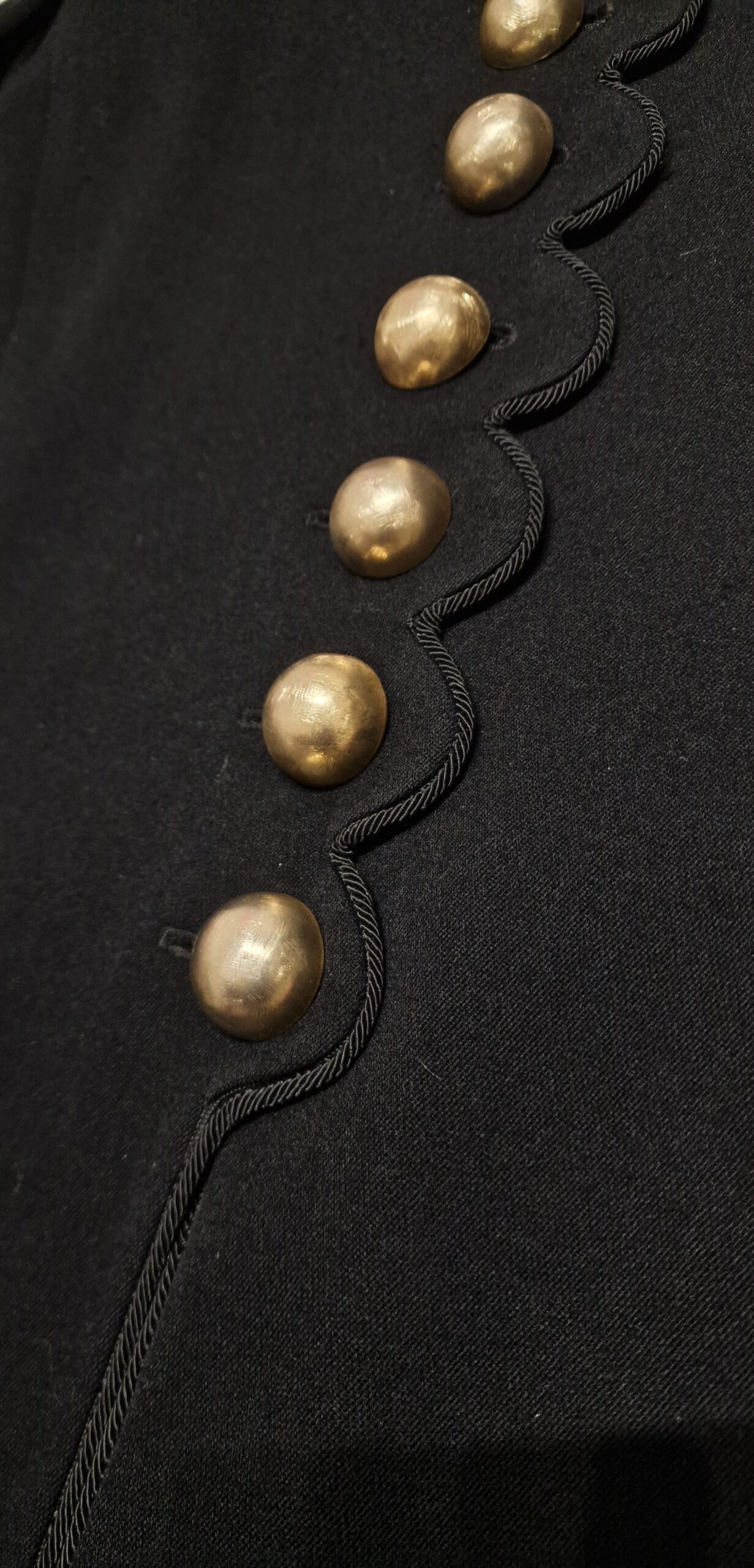 Giacca Capolavoro vintage by Mimmina com grandi bottoni oro - immagine 7