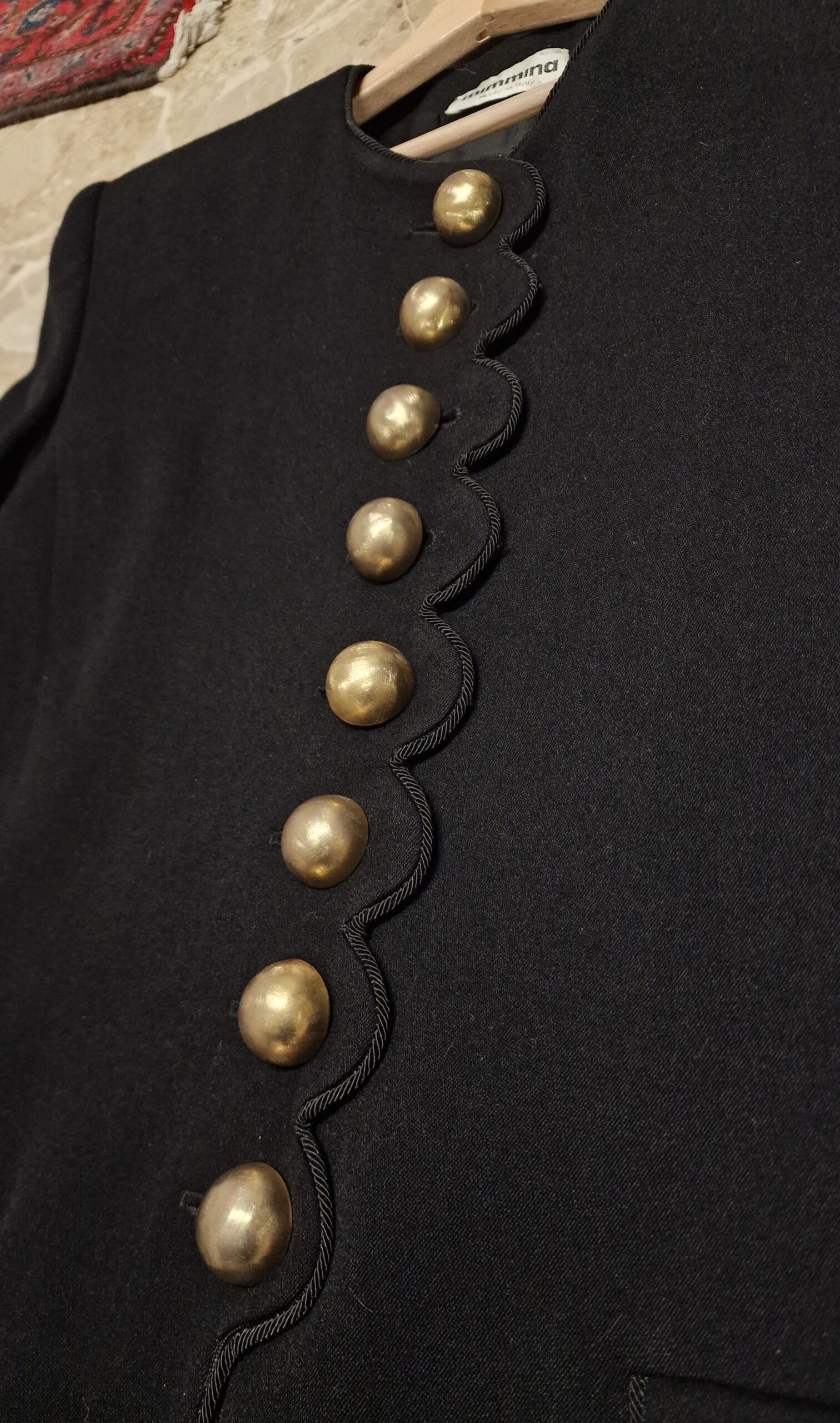 Giacca Capolavoro vintage by Mimmina com grandi bottoni oro - immagine 8