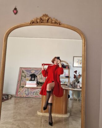 Cappotto vintage by Valentino 100% lana bouclé