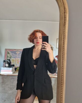 Giacca vintage taglio smoking by Moschino