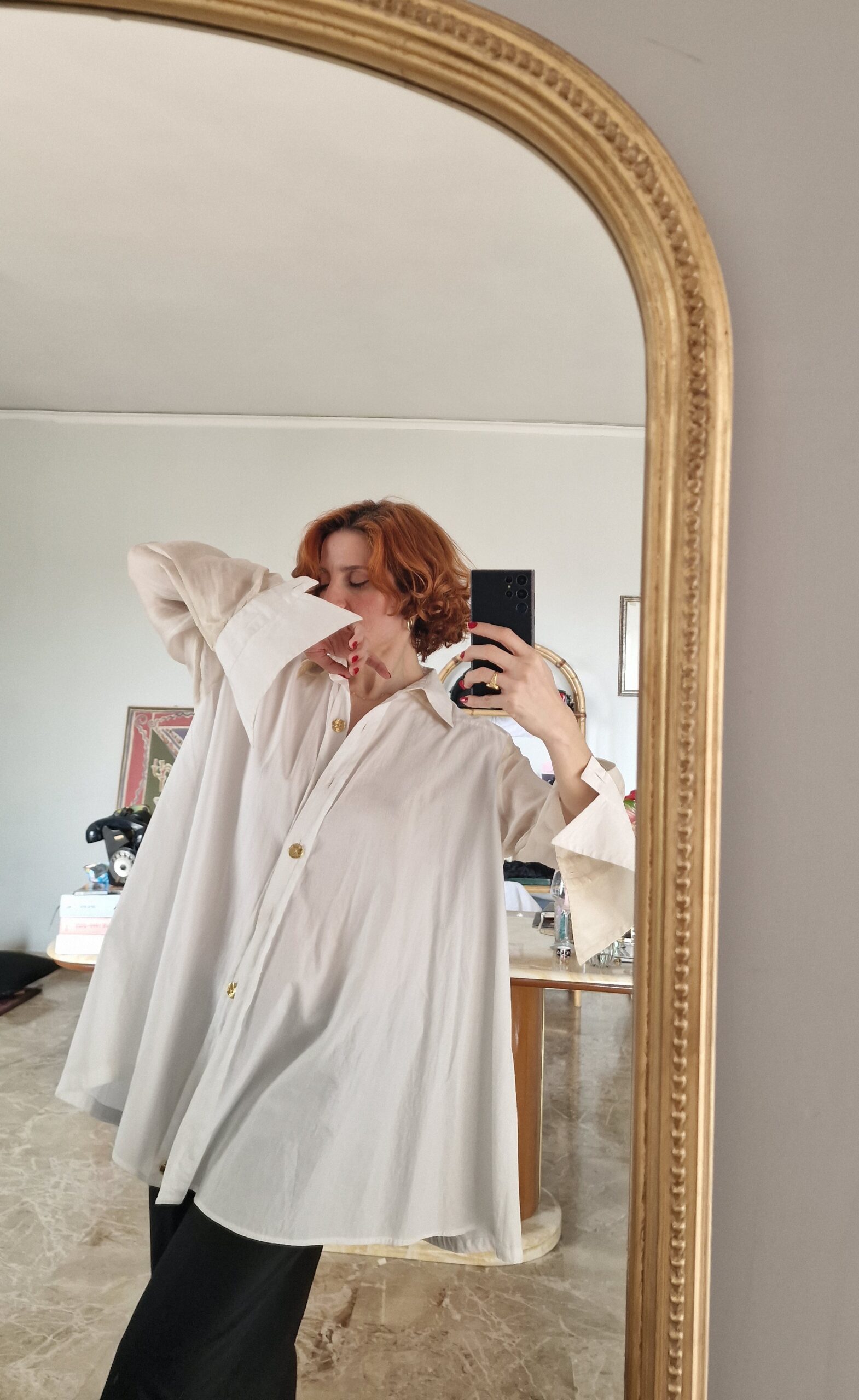 Camicia vintage d'archivio by Gianfranco Ferré prima linea tg 42 - immagine 4
