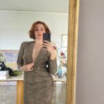 Abito francese nuovo in 100% Seta by Paul & Joe tg 38