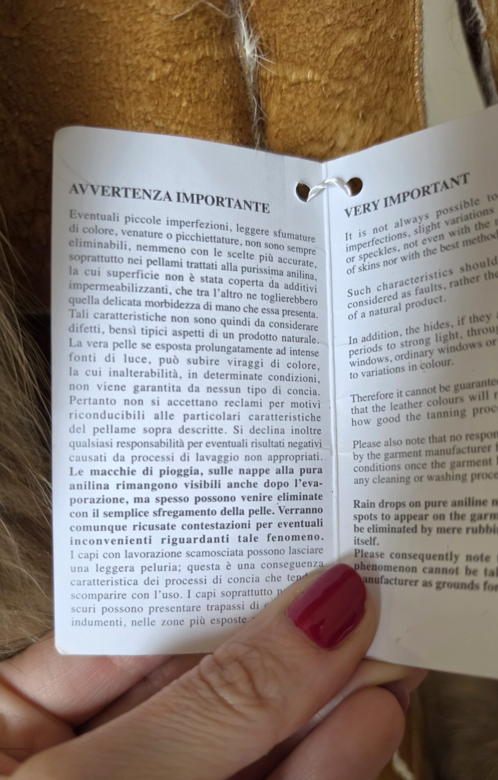 Capospalla vintage ma nuovo in vera pelle e pelliccia di Lapin e volpe tg 40 - immagine 14