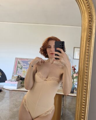 Body rosa pesca by La Perla tg 1 (38)