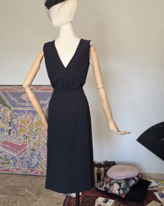 Abito vintage d'archivio anni 90 by Giorgio Armani prima linea, in Pura Seta tg44