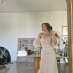 Poetico Abito vintage in Seta e pizzo by La Perla tg42/44